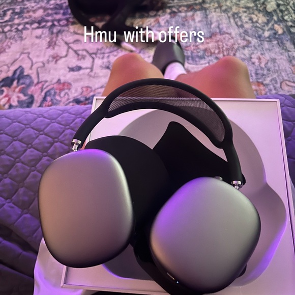 Apple Headphones - Black and Silver